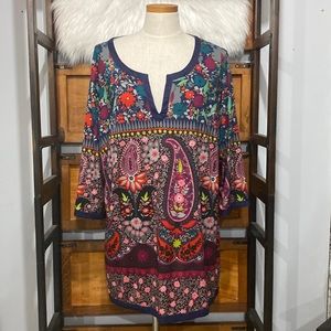 Women’s Top by Isabel & Alice 2X boho Vintage